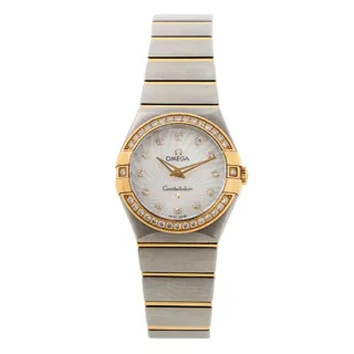 Omega Constellation 123.25.60.55.004 27mm 18k Gold and Stainless steel