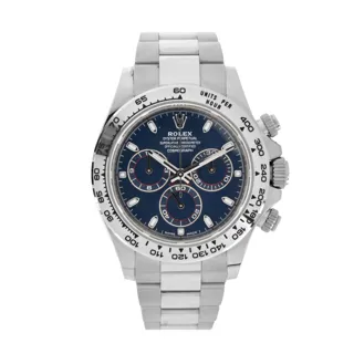 Rolex Daytona 116509 White gold Blue