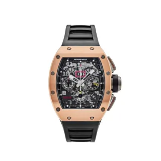 Richard Mille RM 11-01 RM11-01 40mm 18k rose gold Black and Skeletonized