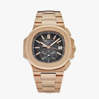 Patek Philippe Nautilus 5980/1R-001 40.5mm Rose gold Black