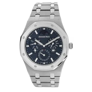 Audemars Piguet Royal Oak Perpetual Calendar 26586IP.OO.1240IP.01 41mm Titanium Blue