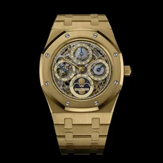 Audemars Piguet Royal Oak 39mm 18k yellow gold Skeletonized