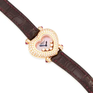 Chopard Happy Diamonds 24.5mm 18k yellow gold