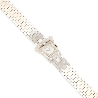 Glycine 14k white gold Silver