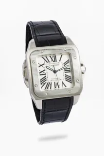 Cartier Santos 100 XL 2656 38mm Stainless steel