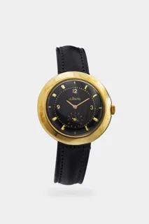 Jaeger-LeCoultre Disco-volante 14k yellow gold Black