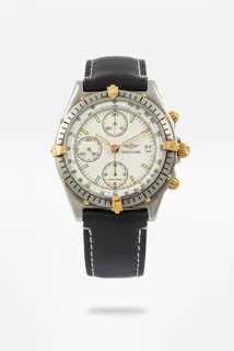 Breitling Chronomat 81950 40mm Yellow gold and Stainless steel White