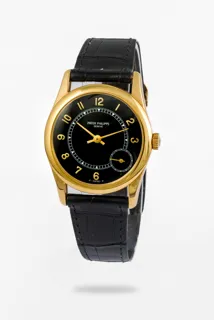 Patek Philippe Calatrava 5000j 34mm Yellow gold Black