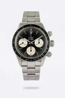 Rolex Daytona 6263 37.5mm Stainless steel Black