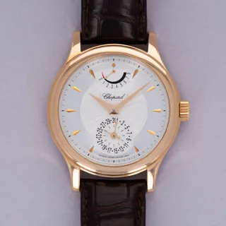 Chopard L.U.C Quattro 16/1863 38mm 18k rose gold Silver