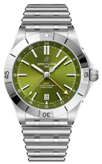 Breitling Chronomat GMT A32398A11L1A1 40mm Stainless steel Green