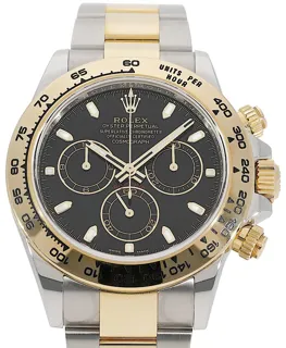 Rolex Daytona 116503 Yellow gold and Stainless steel Black