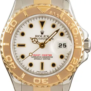 Rolex Yacht-Master 169623 29mm Yellow gold and Stainless steel White