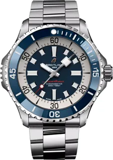 Breitling Superocean A17378E71C1A1 46mm Stainless steel Blue