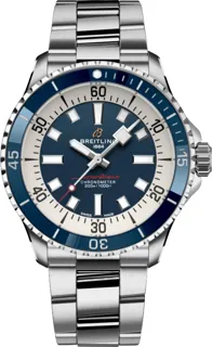 Breitling Superocean A17375E71C1A1 42mm Stainless steel Blue