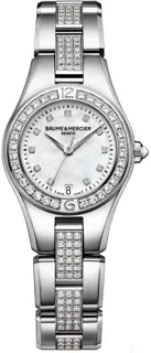 Baume & Mercier Linea 10092 27mm Stainless steel White