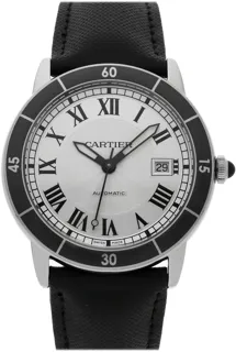 Cartier Ronde de Cartier WSRN0002 42mm Stainless steel Silver