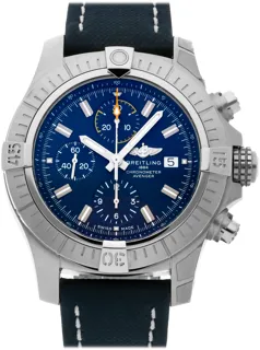 Breitling Avenger A13317101C1X2 45mm Stainless steel Blue