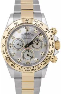 Rolex Daytona 116503-0007 Yellow gold and Stainless steel White