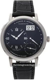 A. Lange Lange 1 117.028 White gold Black