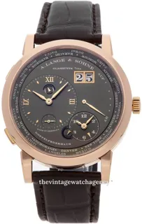 A. Lange Lange 1 GMT 116.033 Rose gold Gray