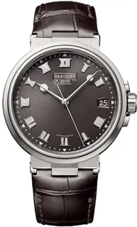 Breguet Marine 5517TI/G2/9ZU 40mm Titanium Gray