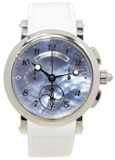 Breguet Marine 8827ST/59/586 34.5mm Stainless steel White