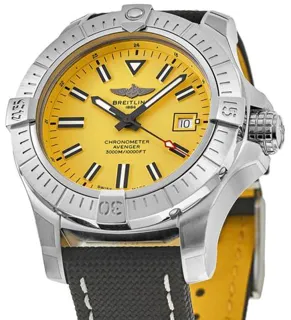 Breitling Avenger Seawolf A17319101I1X1 45mm Stainless steel Yellow