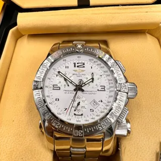 Breitling Emergency A73321 45mm Stainless steel White