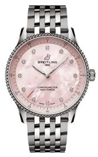 Breitling Navitimer A77320D91K1A1 32mm Stainless steel Pink