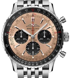 Breitling Navitimer AB0138241K1A1 43mm Stainless steel Bronze