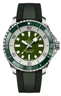 Breitling superoc Stainless steel Green