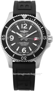 Breitling Superocean A17366021B1S1 42mm Stainless steel Black