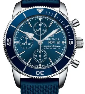 Breitling Superocean Heritage Chronograph A13313161C1S1 44mm Stainless steel Blue