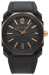 Bulgari Octo 103085 41mm Stainless steel Black