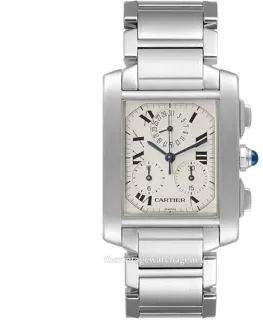 Cartier Cougar W51001Q3 28mm Stainless steel Silver