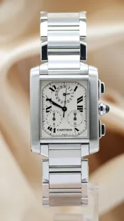 Cartier Cougar W51001Q3 28mm Weiu00df