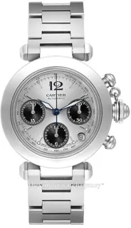 Cartier Pasha W31048M7 35mm Stainless steel Silver