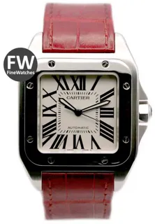 Cartier Santos de Cartier W20073X8 38mm Stainless steel Silver