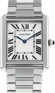 Cartier Tank Solo W5200014 Stainless steel Silver