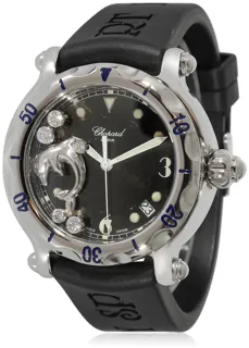 Chopard Happy Sport 28/8897 Stainless steel Black