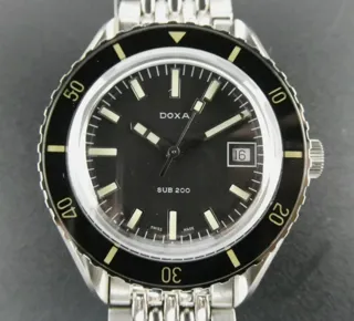 Doxa Sub 799.10.101.10 42mm Stainless steel Black