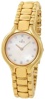 Ebel Beluga 866960 24mm Yellow gold White