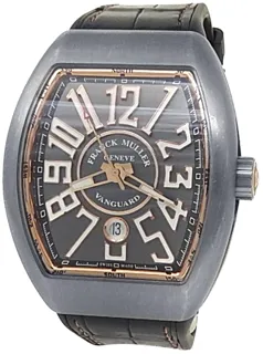 Franck Muller Vanguard V45 SC DT TT BR 5N 45mm Titanium Gray