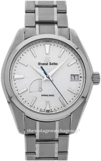 Grand Seiko Spring Drive SBGA211G Titanium White