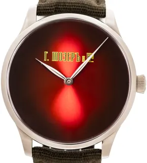 H. Moser & Cie. Venturer 2327-1207 43mm Stainless steel Red