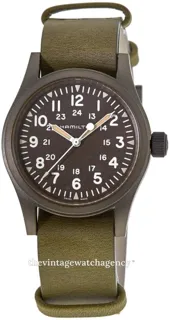 Hamilton Khaki Field H69449861 38mm Stainless steel Green