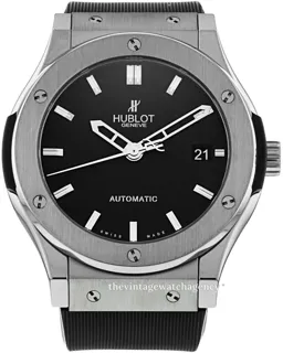 Hublot Classic Fusion 45, 42, 38, 33  511.NX.1170.RX 45mm Titanium Black