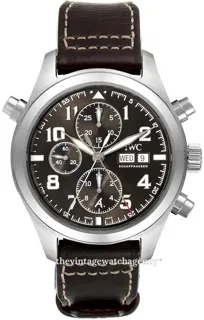 IWC Pilot IW371808 Stainless steel Brown