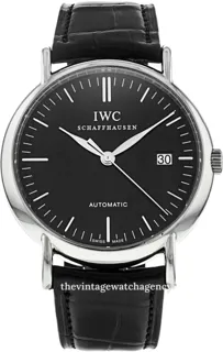 IWC Portofino Automatic IW356305 39mm Stainless steel Black